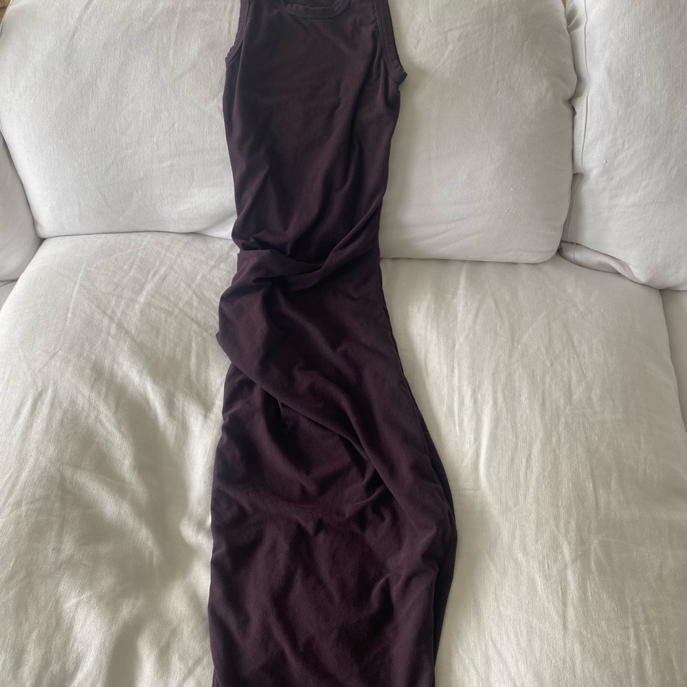 James Perse Dark Purple Dress